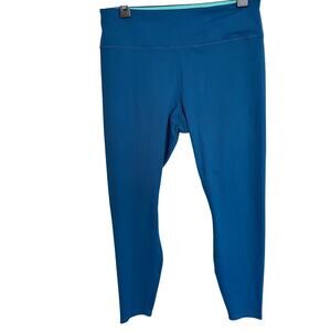 NWT Teal ankle length leggings size large